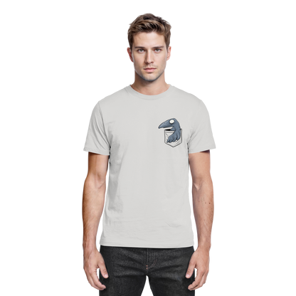 Grufti Rabe Krähe in der Tasche - Premium Shirt