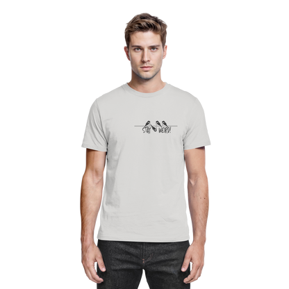 Stay Weird! Schräger Vogel Spatz - Premium Shirt