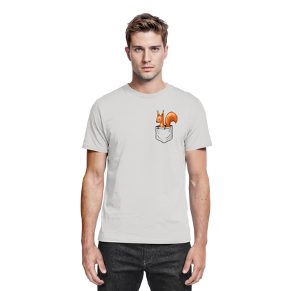 Lässiges Eichhörnchen In Tasche - Premium Shirt