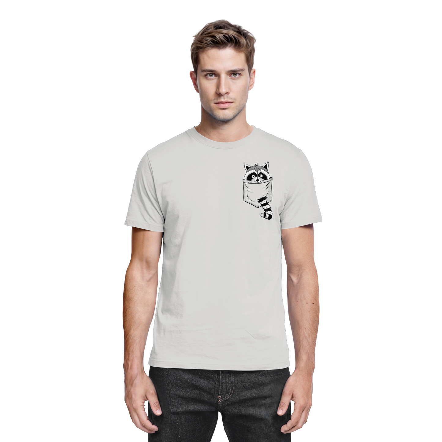 Waschbär in Deiner Tasche - Premium Shirt