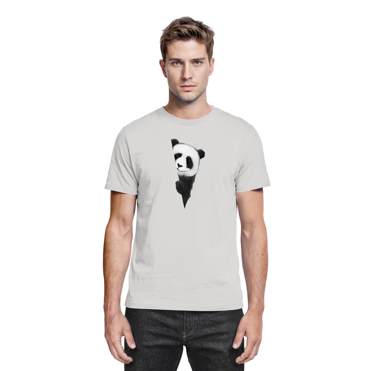 Panda Bär Illustration - Premium Shirt