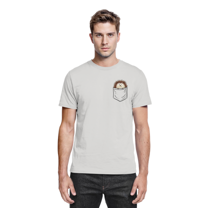 Lustiger Igel in Deiner Brust-Tasche - Premium Shirt