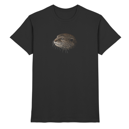 Otter Bleistift Zeichnung KritzelKunst - Premium Shirt