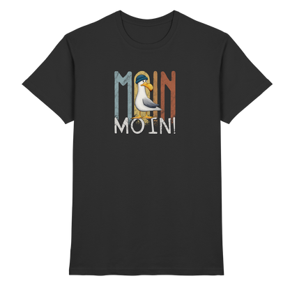 Moin Moin norddeutsche Möwe - Premium Shirt