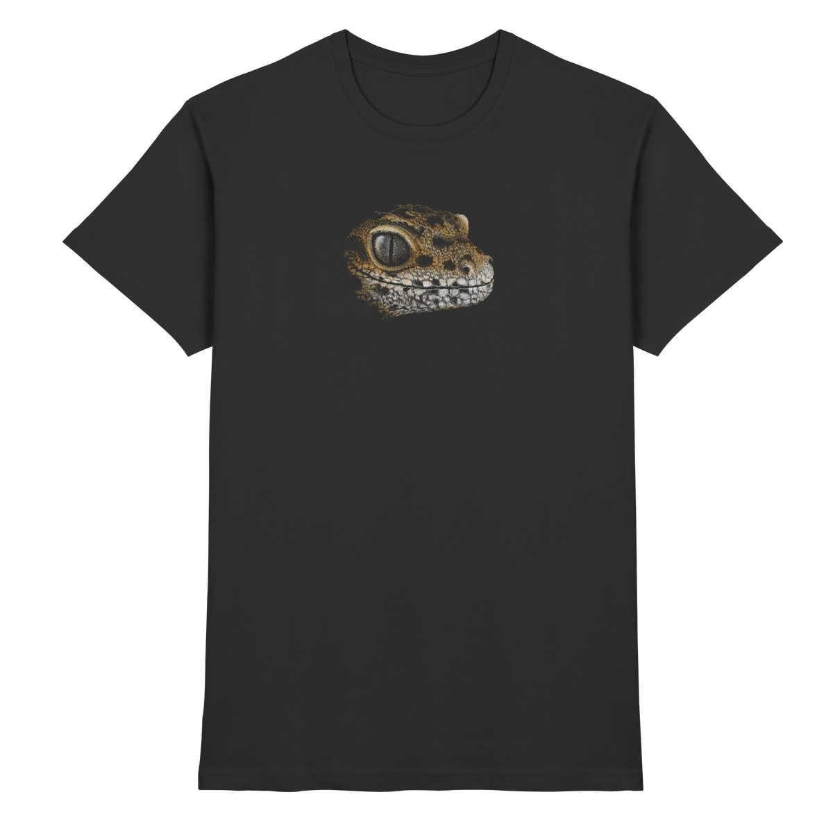 Leopard Gecko Skizze Kritzelkunst - Premium Shirt