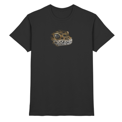 Leopard Gecko Skizze Kritzelkunst - Premium Shirt