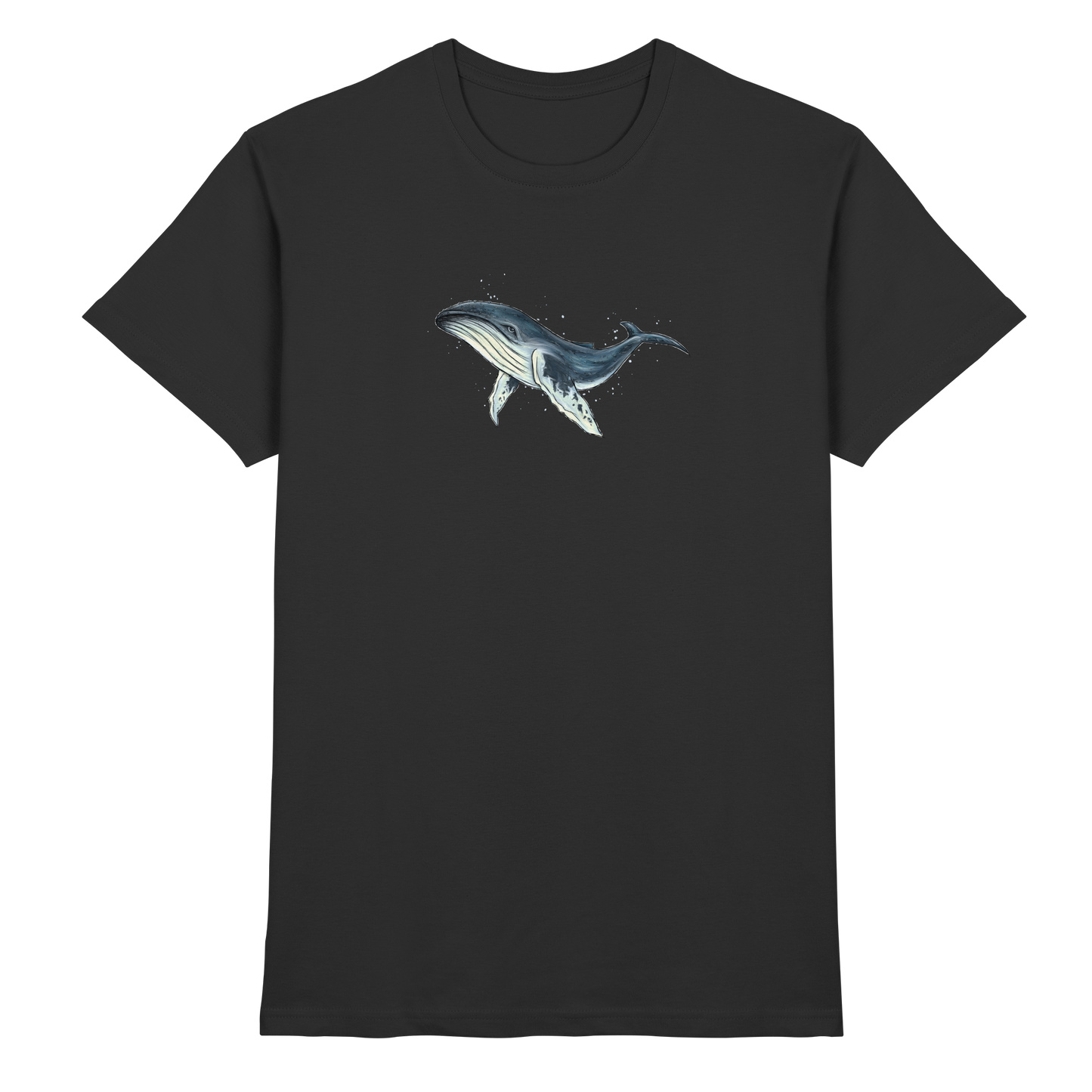 Tiefsee Ozean-Riese Buckelwal - Premium Shirt