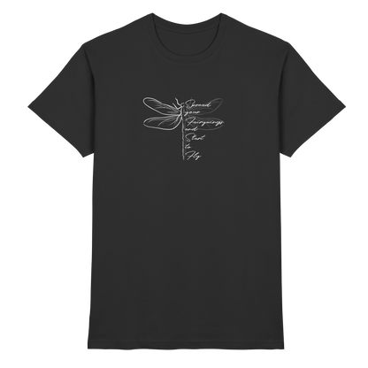 Breite die Flügel aus und flieg los | Libelle - Premium Shirt