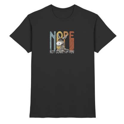 Nope | bockiger Esel - Premium Shirt