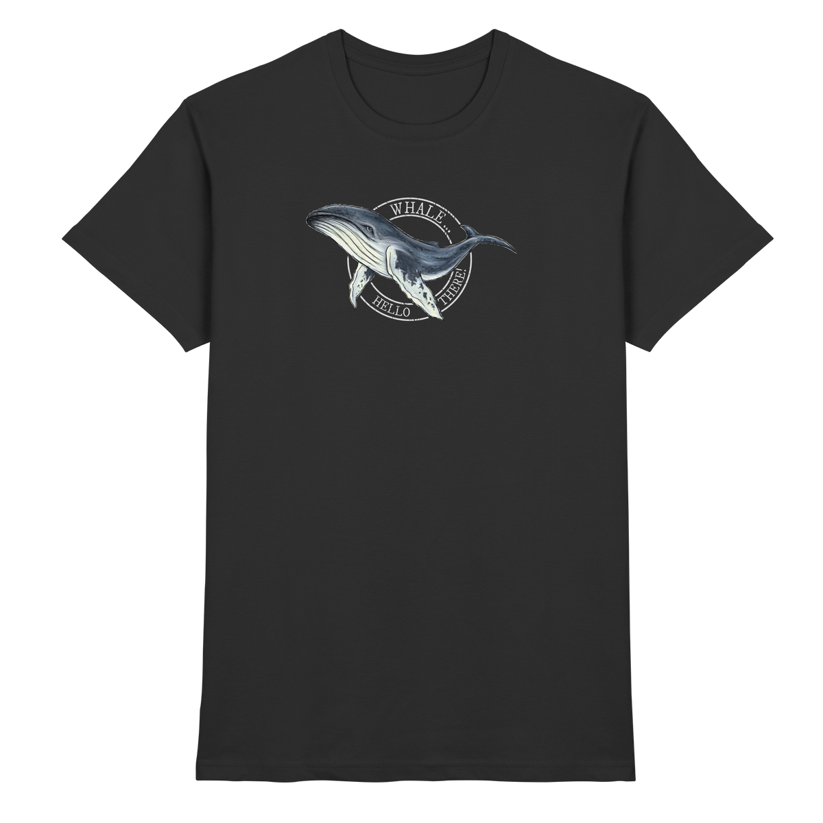 Whale, Hello There | Buckelwal - Premium Shirt