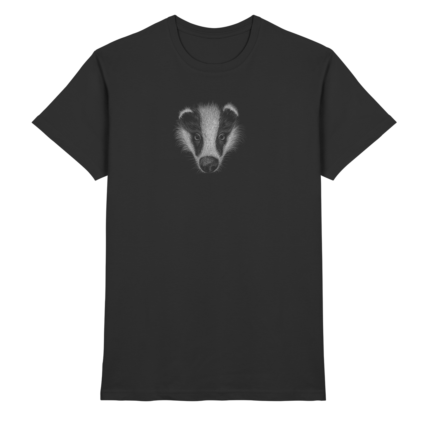 Kritzel-Kunst Dachs Illustration - Premium Shirt