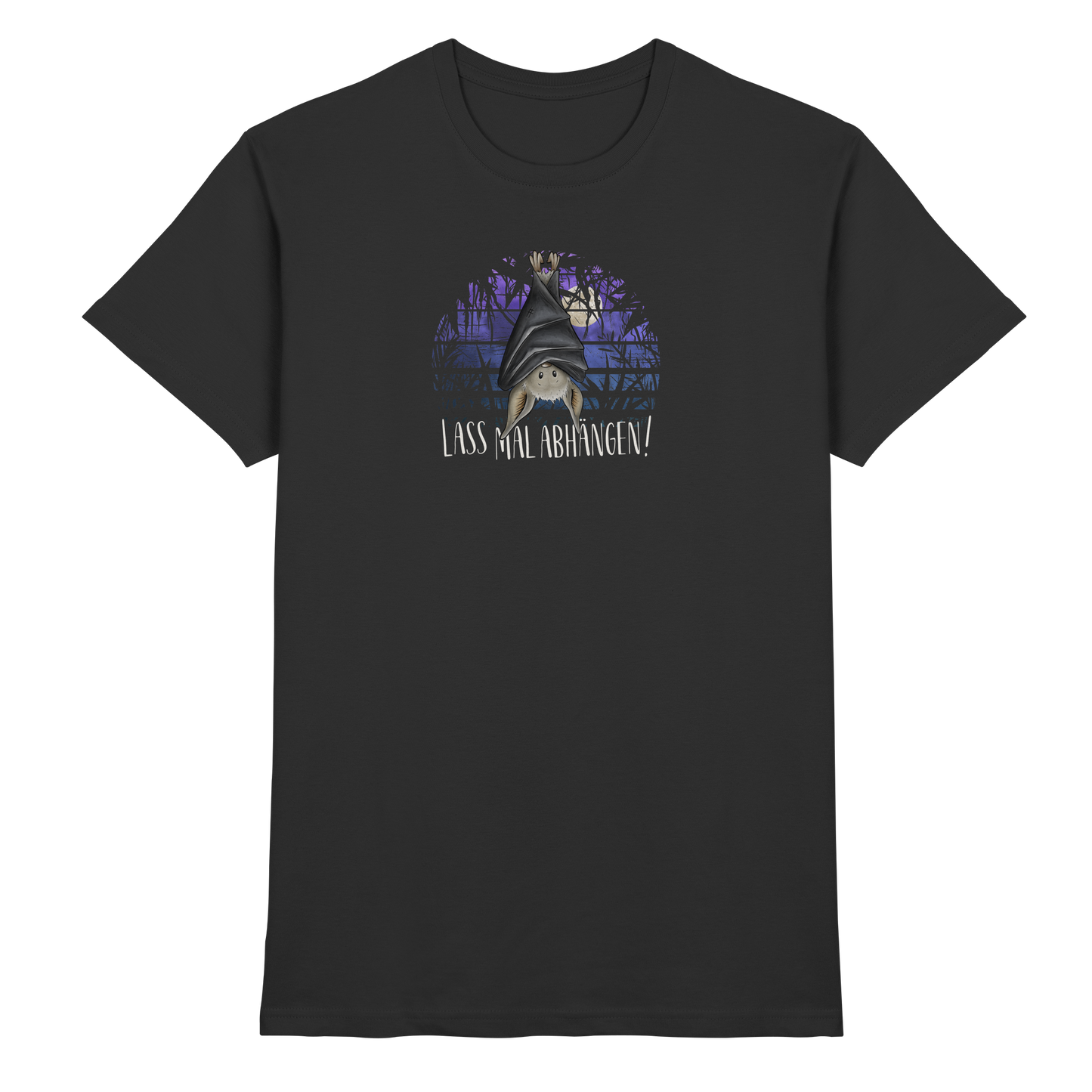 Lass mal abhängen Fledermaus - Premium Shirt