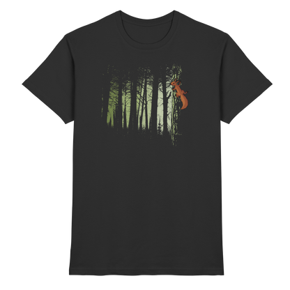 Eichhörnchen im Zwielicht-Wald - Premium Shirt