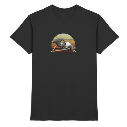 Lässiger Retro Sundown Tapir - Premium Shirt