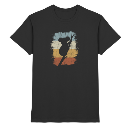 Retro kletternder Koala-Bär - Premium Shirt