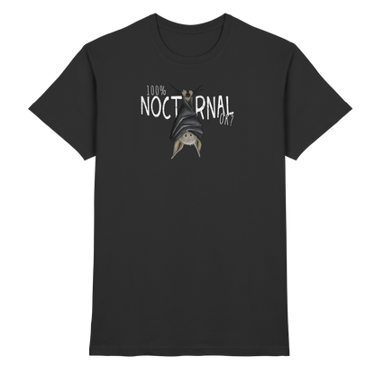 100% nachtaktive Fledermaus - Premium Shirt