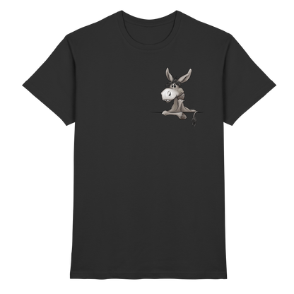 Lustiger lässiger Esel - Premium Shirt