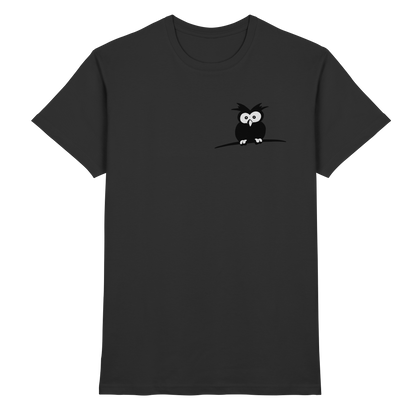 Kleine struppige Eule - Premium Shirt
