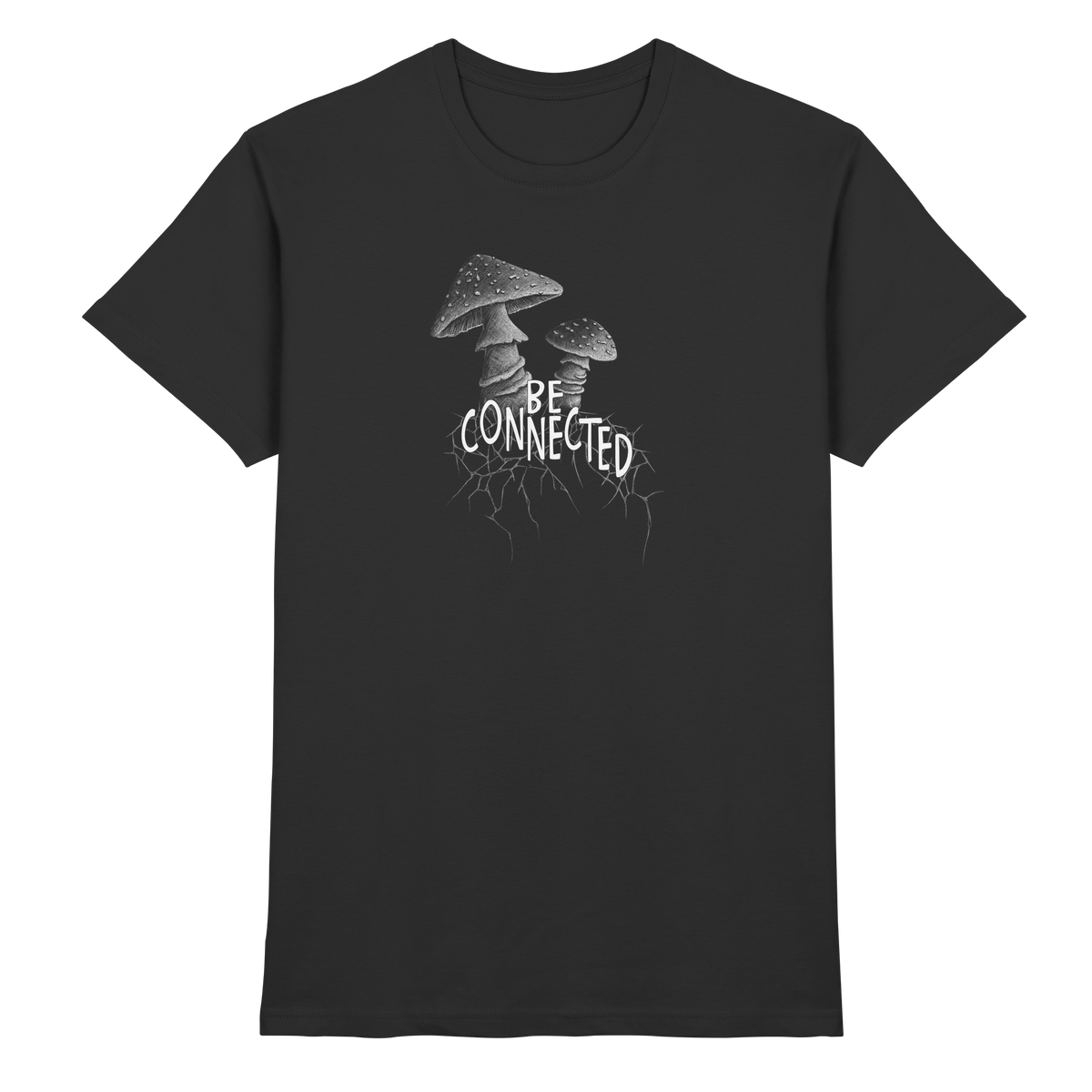 Be Connected Panther-Pilz - Premium Shirt
