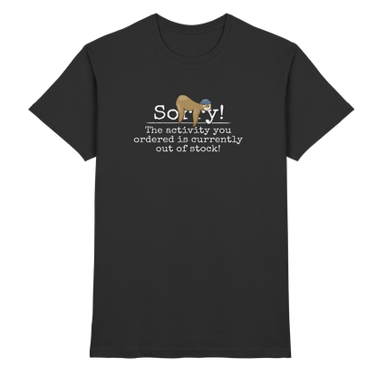 No-Activity Faultier - Premium Shirt