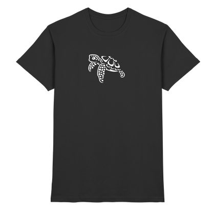 schwimmende Meeres-Schildkröte - Premium Shirt