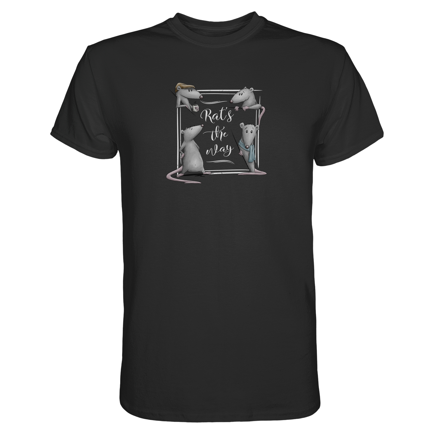 Rat’s The Way Kaffeehaus Ratten - Premium Shirt