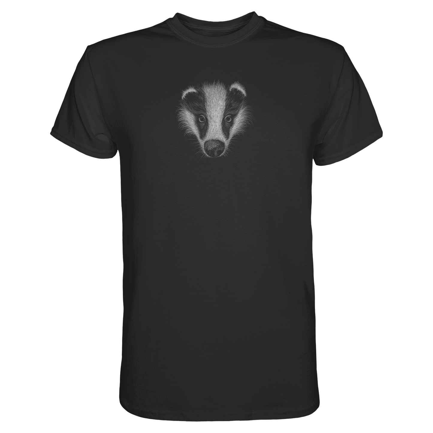 Kritzel-Kunst Dachs Illustration - Premium Shirt