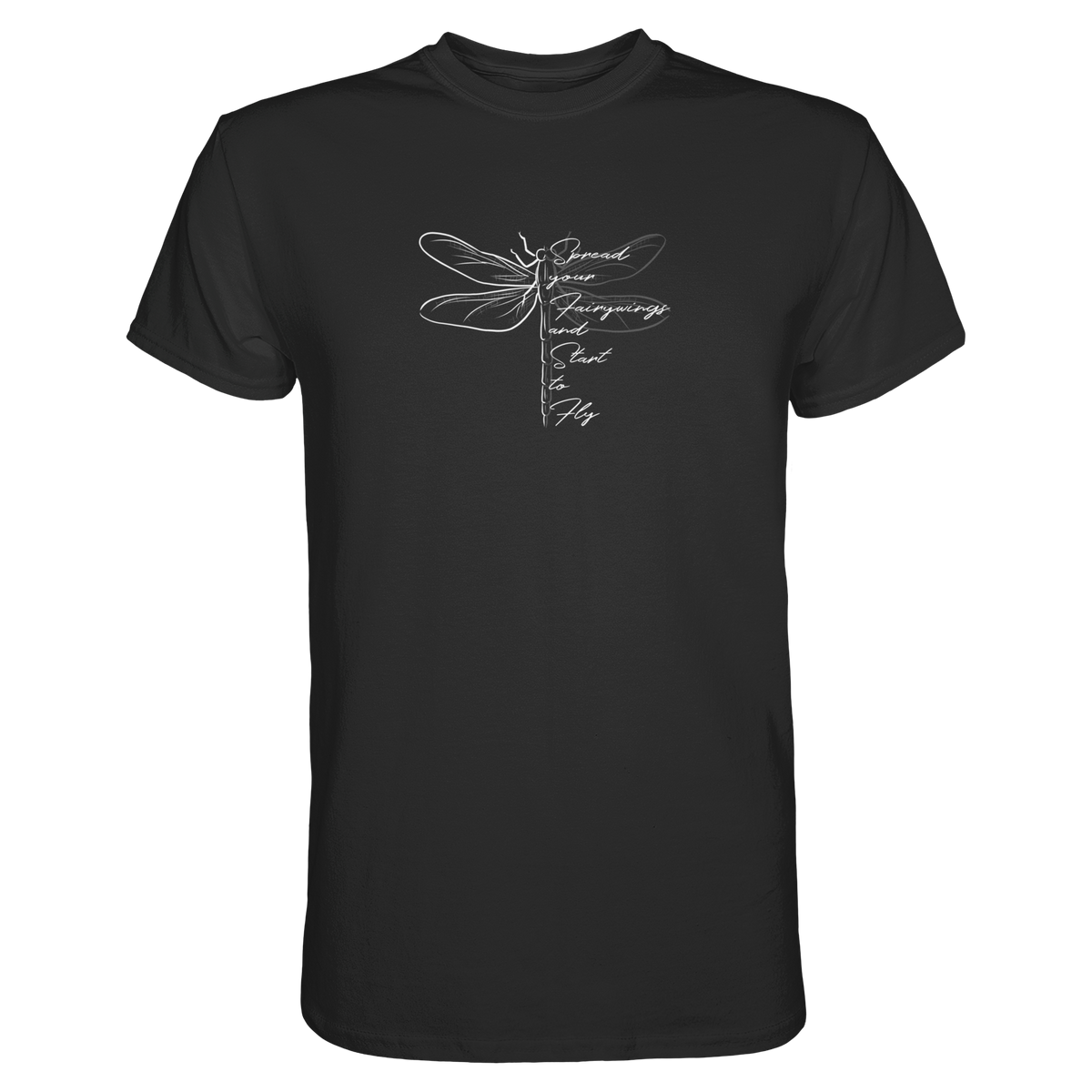 Breite die Flügel aus und flieg los | Libelle - Premium Shirt