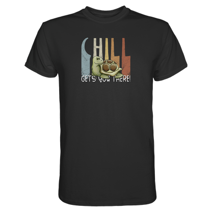 Gechillt gemütliche Schildkröte - Premium Shirt