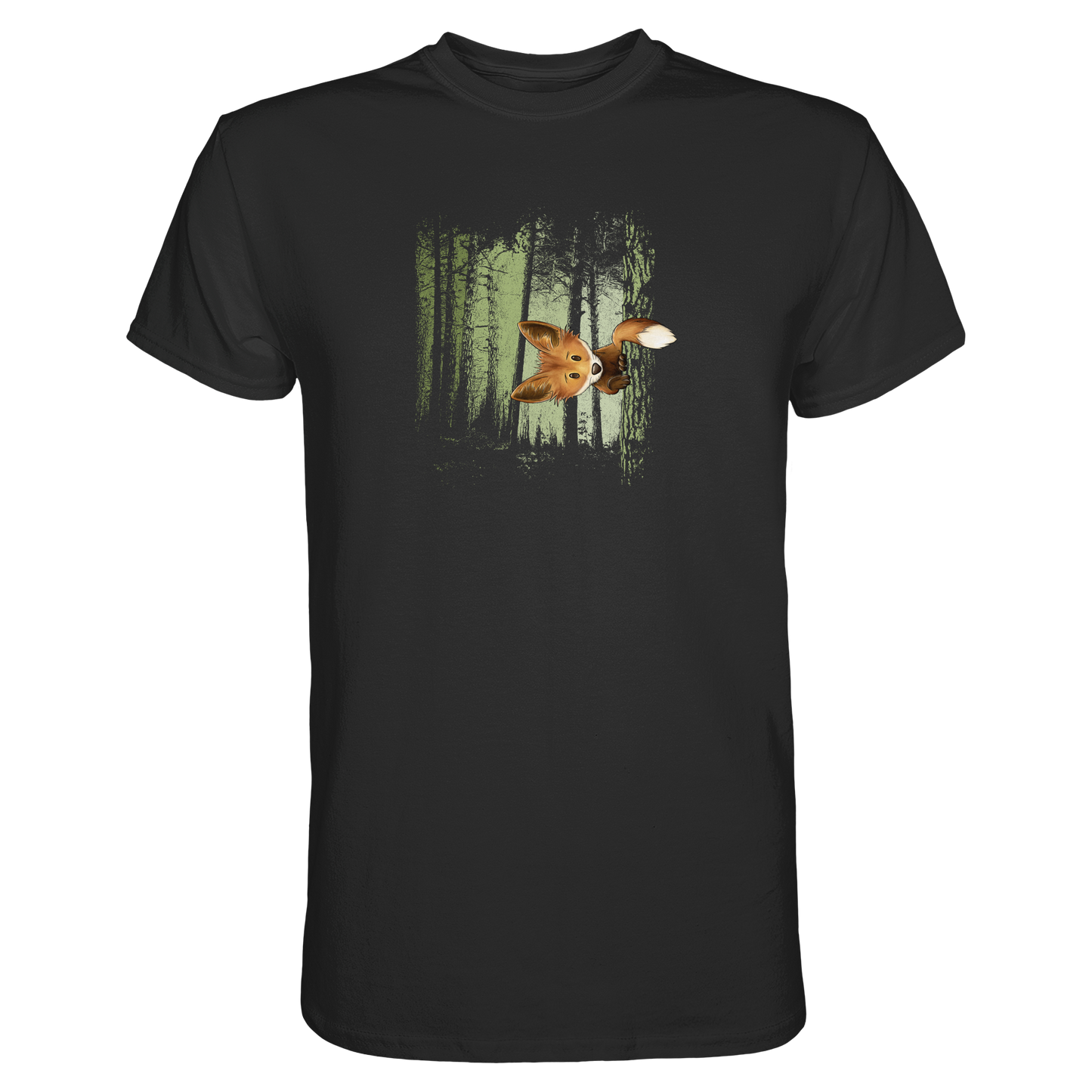 Fuchs im Zwielicht-Wald - Premium Shirt