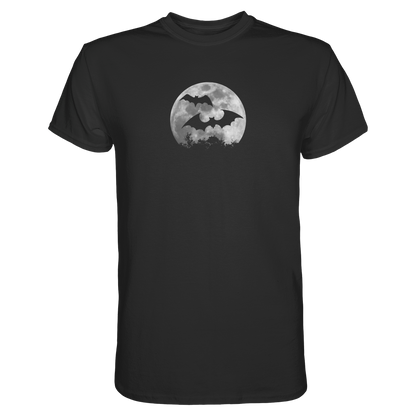 Fledermaus Silhouetten bei Vollmond - Premium Shirt