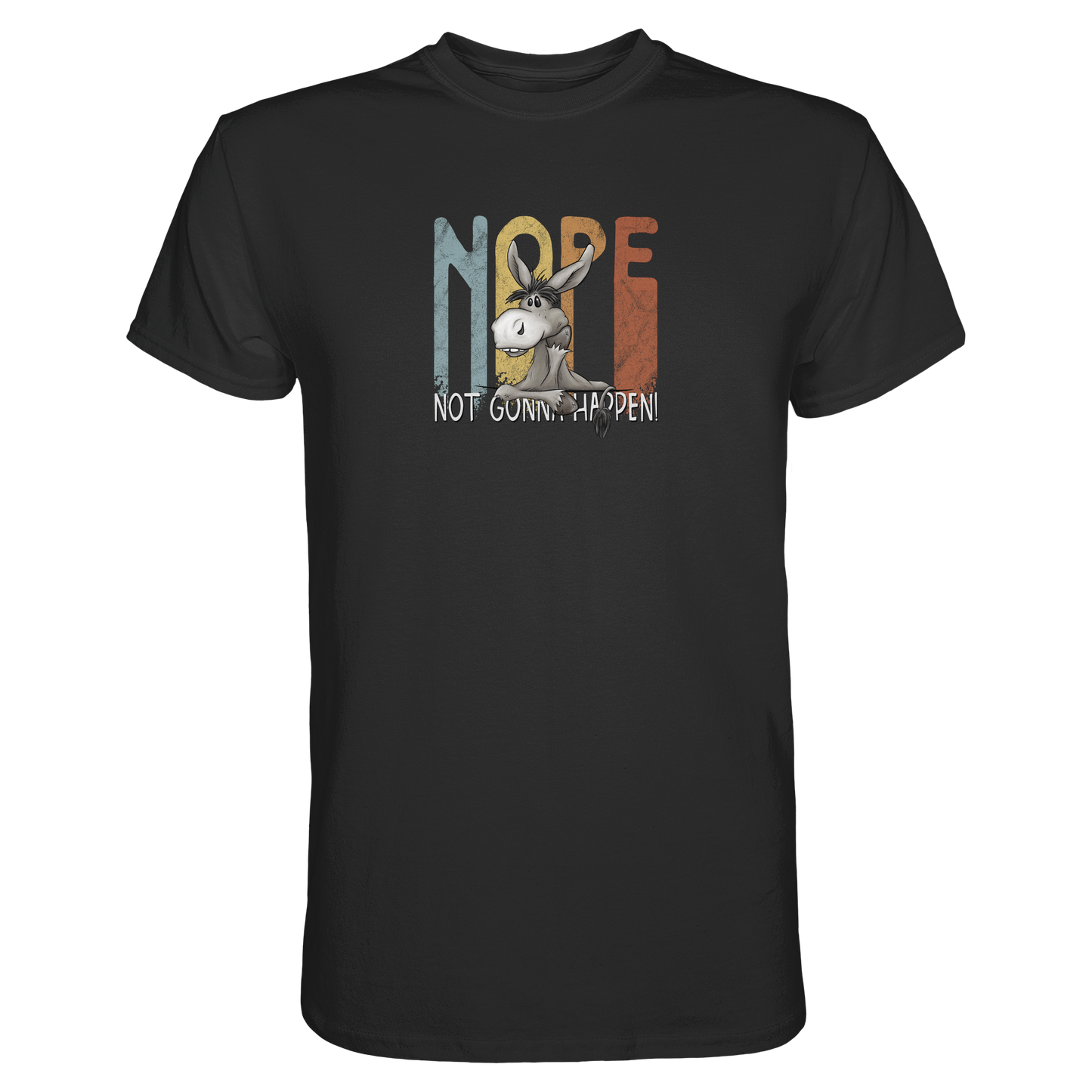 Nope | bockiger Esel - Premium Shirt