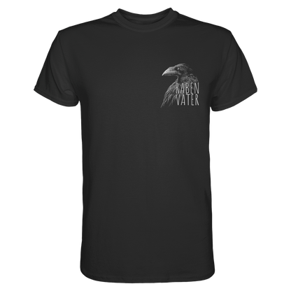 Rabenvater schwarzer Rabe Krähe - Premium Shirt