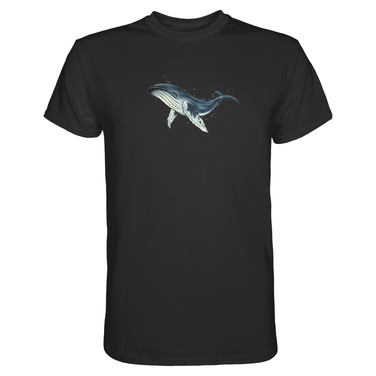 Tiefsee Ozean-Riese Buckelwal - Premium Shirt