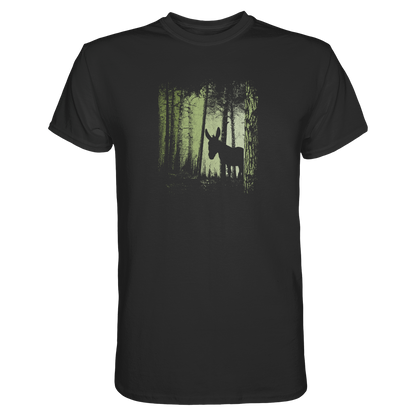 Esel im Zwielicht-Wald - Premium Shirt