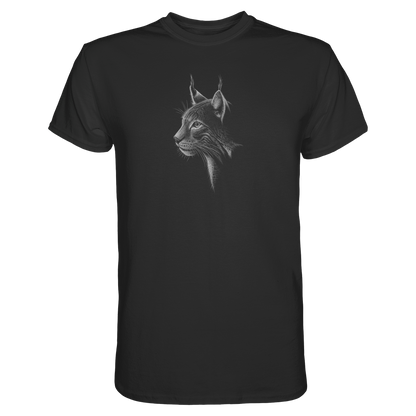Luchs Kritzelkunst Wildkatze Illustration - Premium Shirt