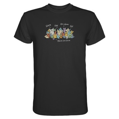 Nope, Nee, Nö Katzen - Premium Shirt
