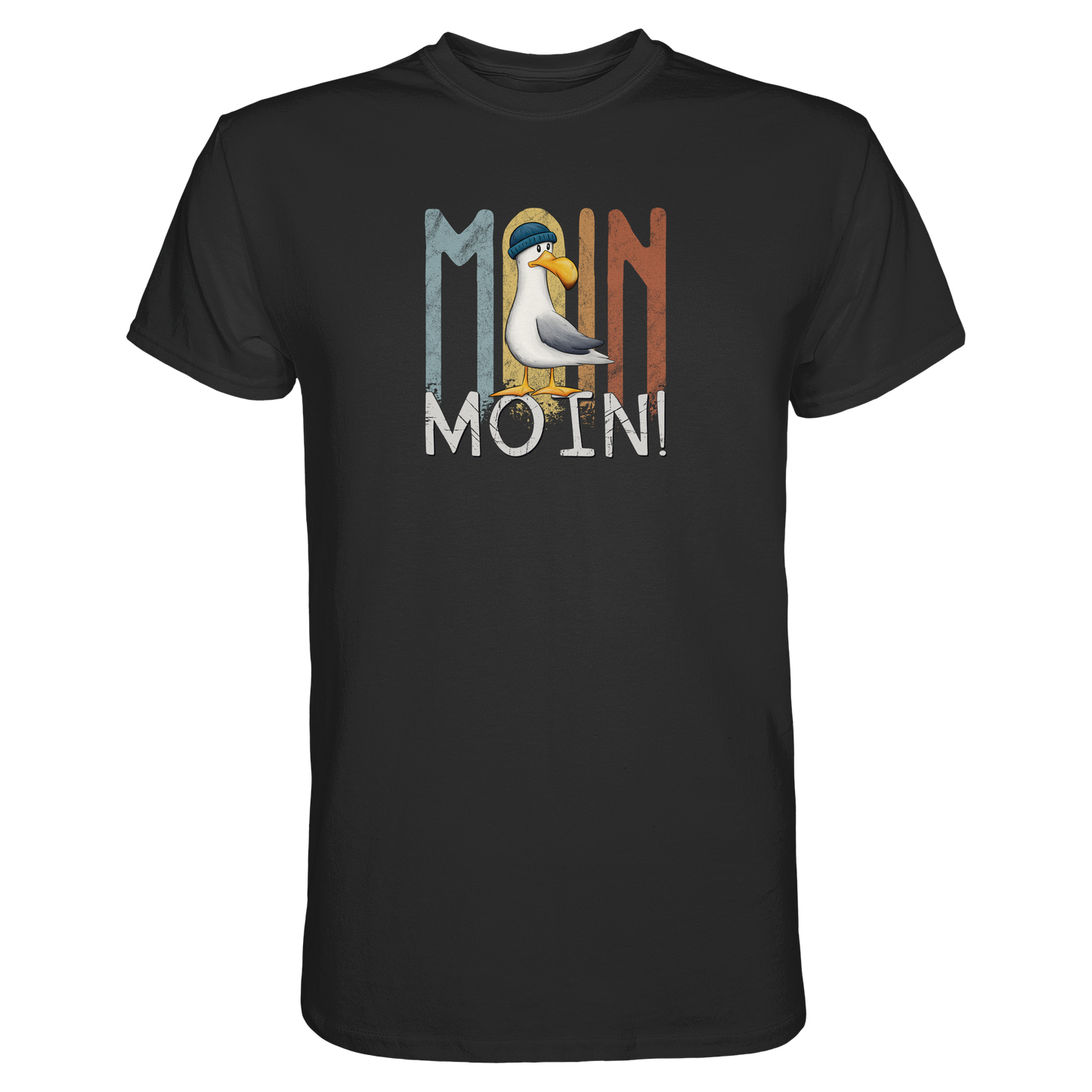 Moin Moin norddeutsche Möwe - Premium Shirt