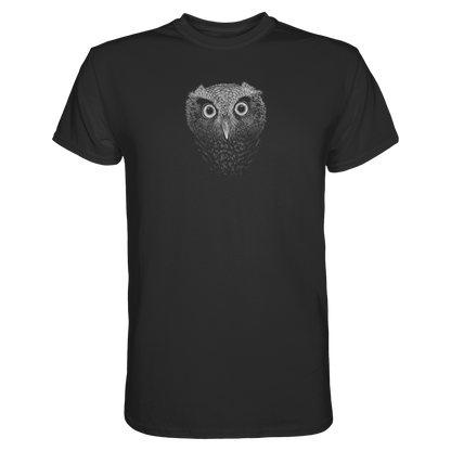 Eule Kritzelkunst Illustration - Premium Shirt
