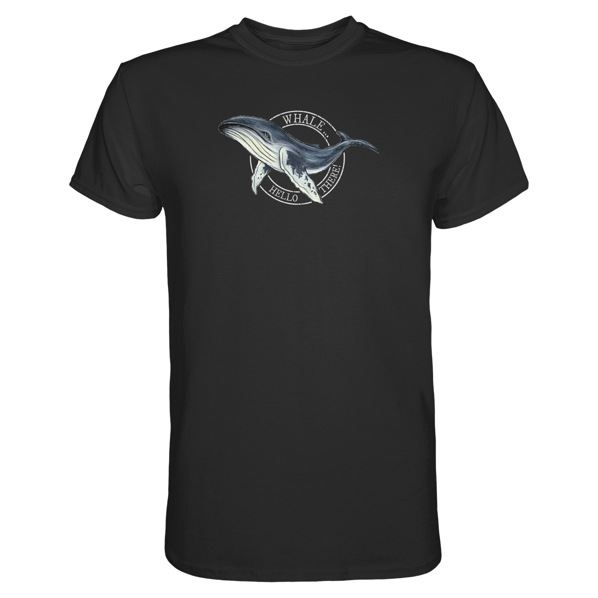 Whale, Hello There | Buckelwal - Premium Shirt