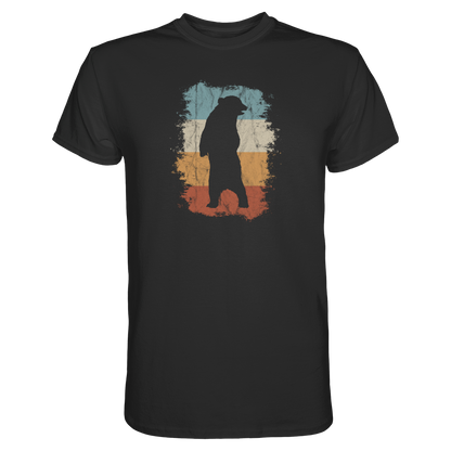 Retro Bären-Silhouette - Premium Shirt