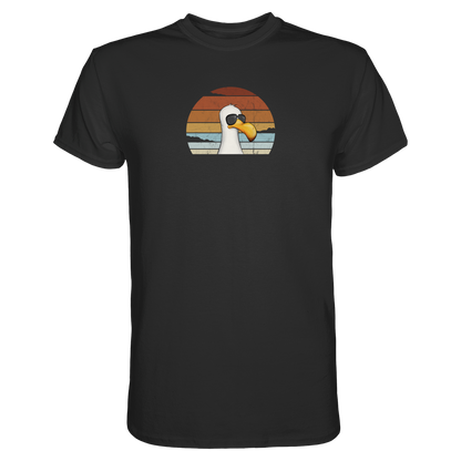 Cool lässige Retro Möwe - Premium Shirt