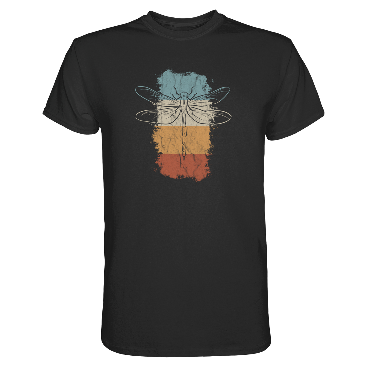 Retro Kunst Libelle | Vintage Dragonfly - Premium Shirt