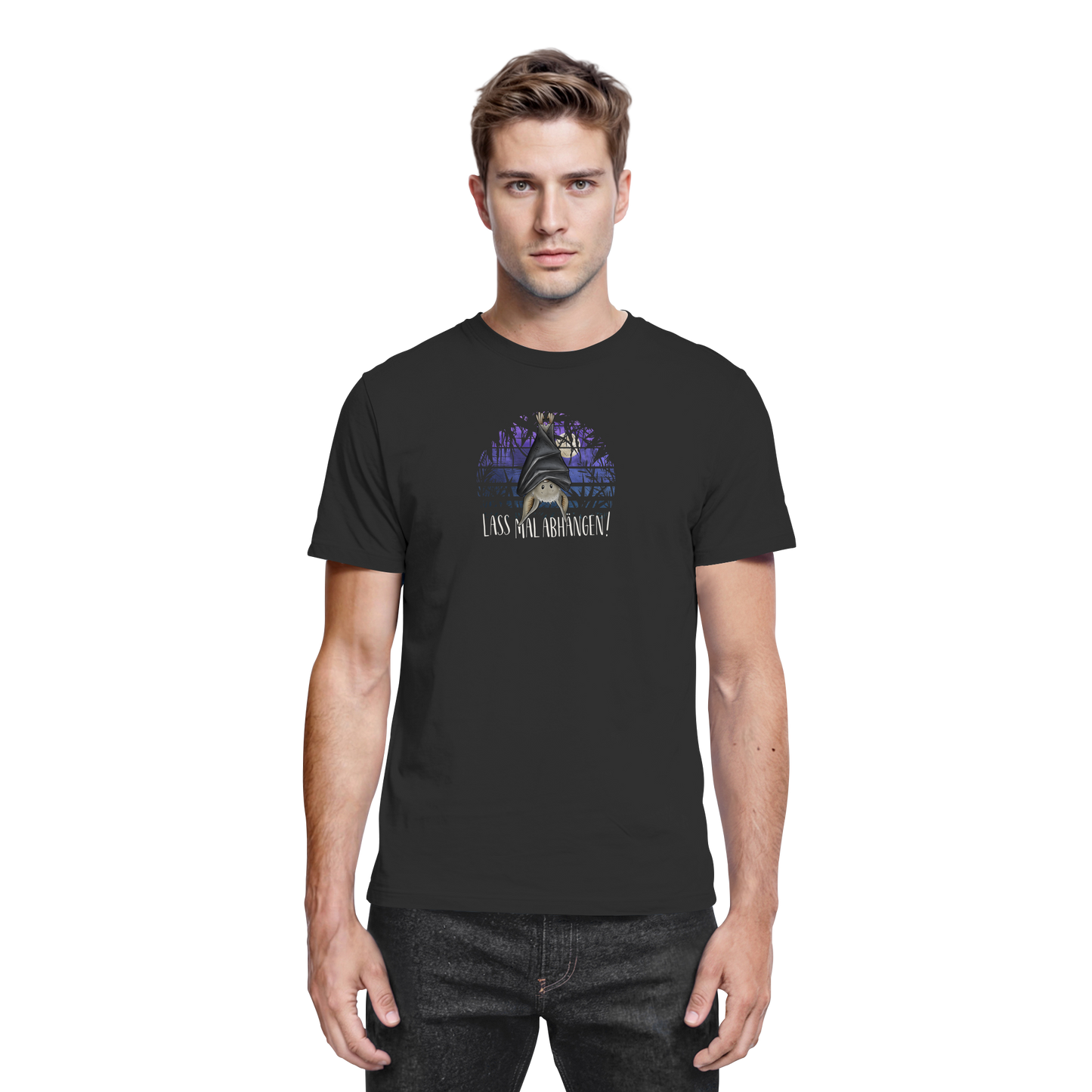 Lass mal abhängen Fledermaus - Premium Shirt