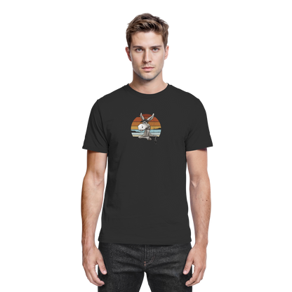 Lässiges Maultier Retro Esel - Premium Shirt