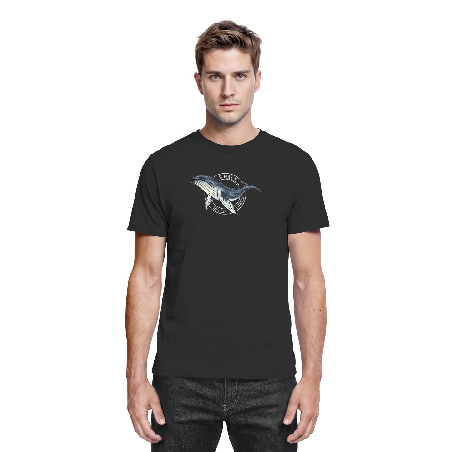 Whale, Hello There | Buckelwal - Premium Shirt