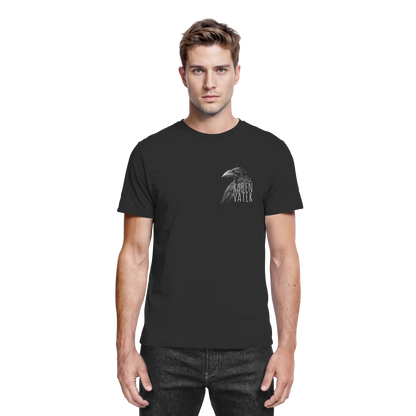 Rabenvater schwarzer Rabe Krähe - Premium Shirt