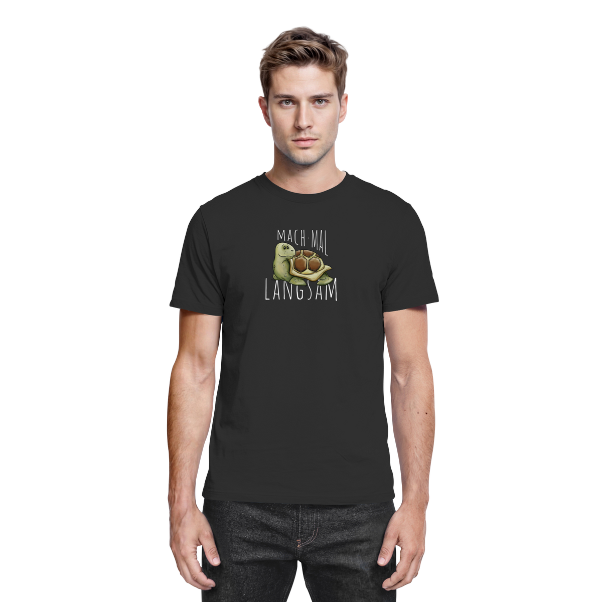 Mach mal langsam Schildkröte - Premium Shirt