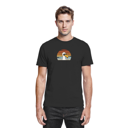 Cool lässige Retro Möwe - Premium Shirt