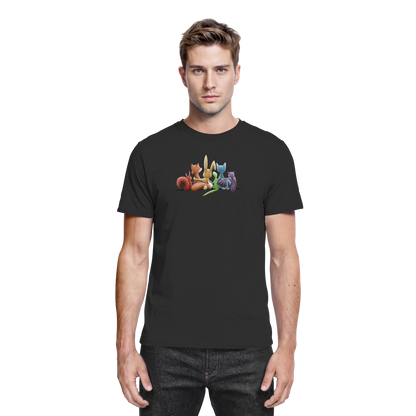 Regenbogen Tiere für Freundschaft, Toleranz und Vielfalt - Premium Shirt